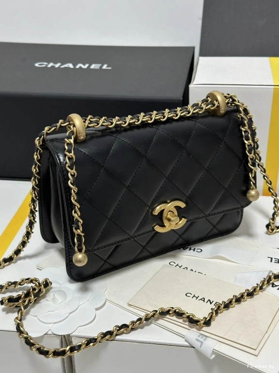 First Bag Ru FLAP -12X19X8CM BAG CHANEL 0816